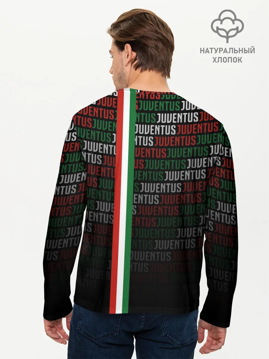 Мужской лонгслив базовый / JUVENTUS