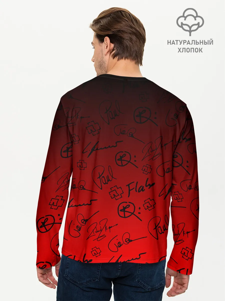 Мужской лонгслив базовый / RAMMSTEIN