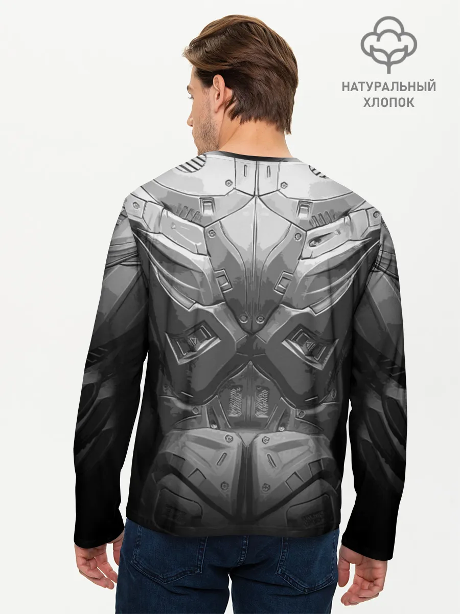 Мужской лонгслив базовый / Crysis Экзоскелет