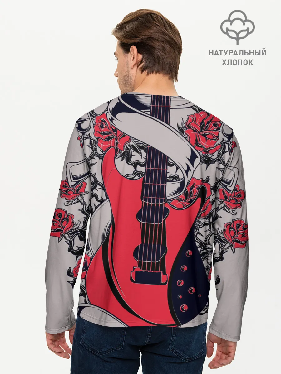 Мужской лонгслив базовый / Metallica