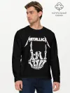 Мужской лонгслив базовый / Metallica