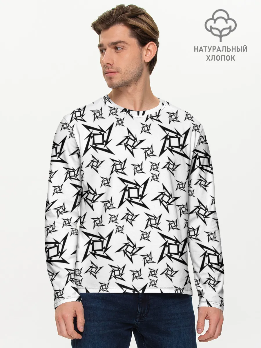 Мужской лонгслив базовый / METALLICA