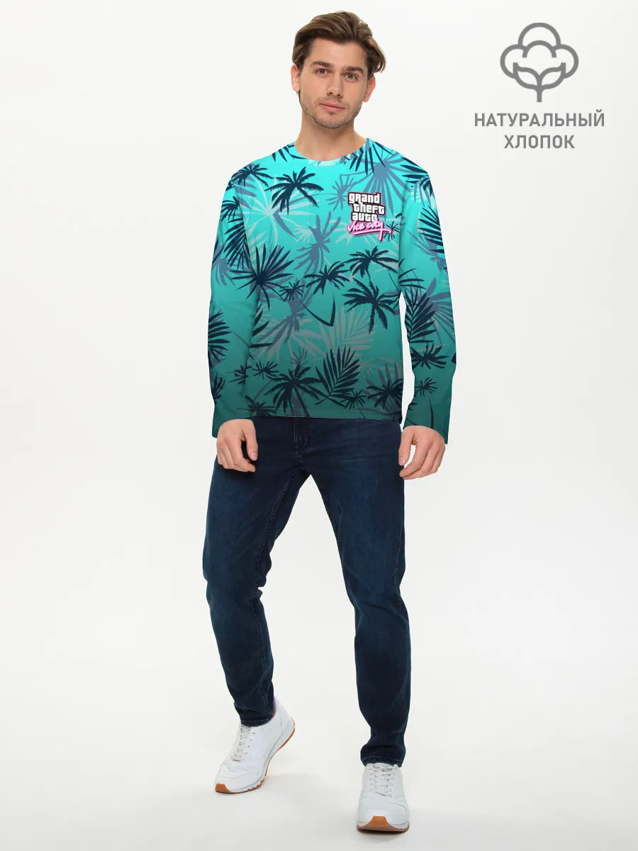 Мужской лонгслив базовый / GTA Style
