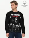 Мужской лонгслив базовый / Metallica Группа крови