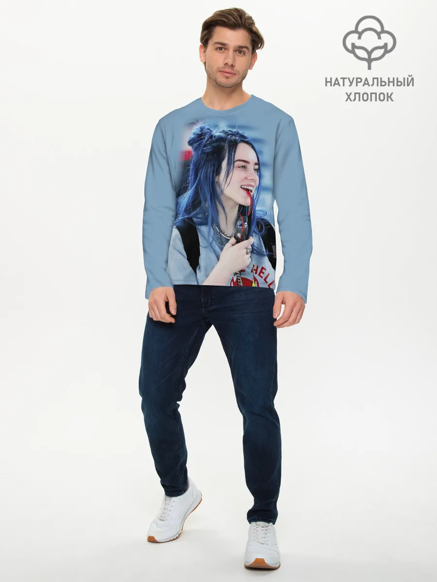 Мужской лонгслив базовый / BILLIE EILISH
