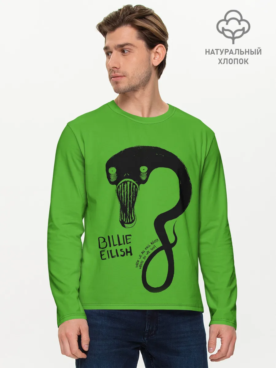 Мужской лонгслив базовый / BILLIE EILISH