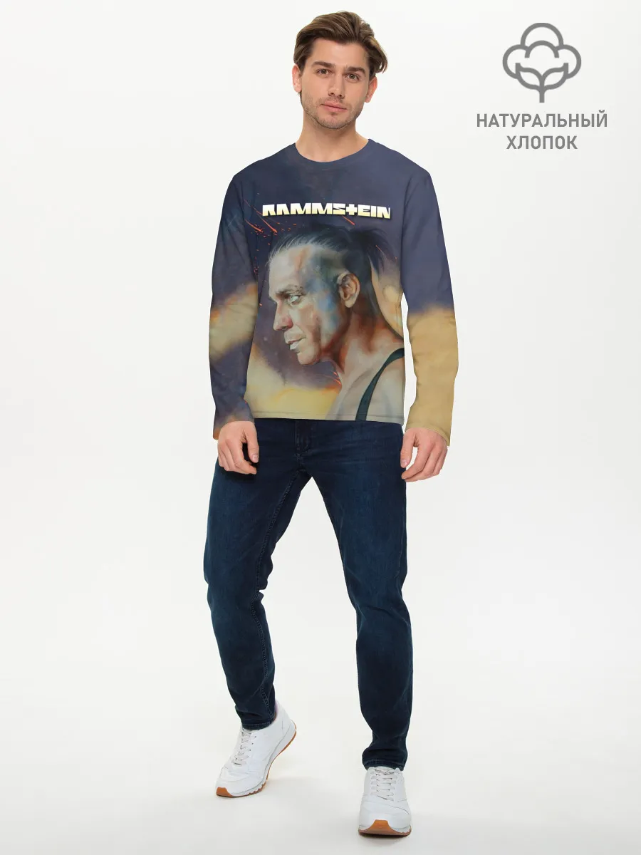 Мужской лонгслив базовый / Rammstein