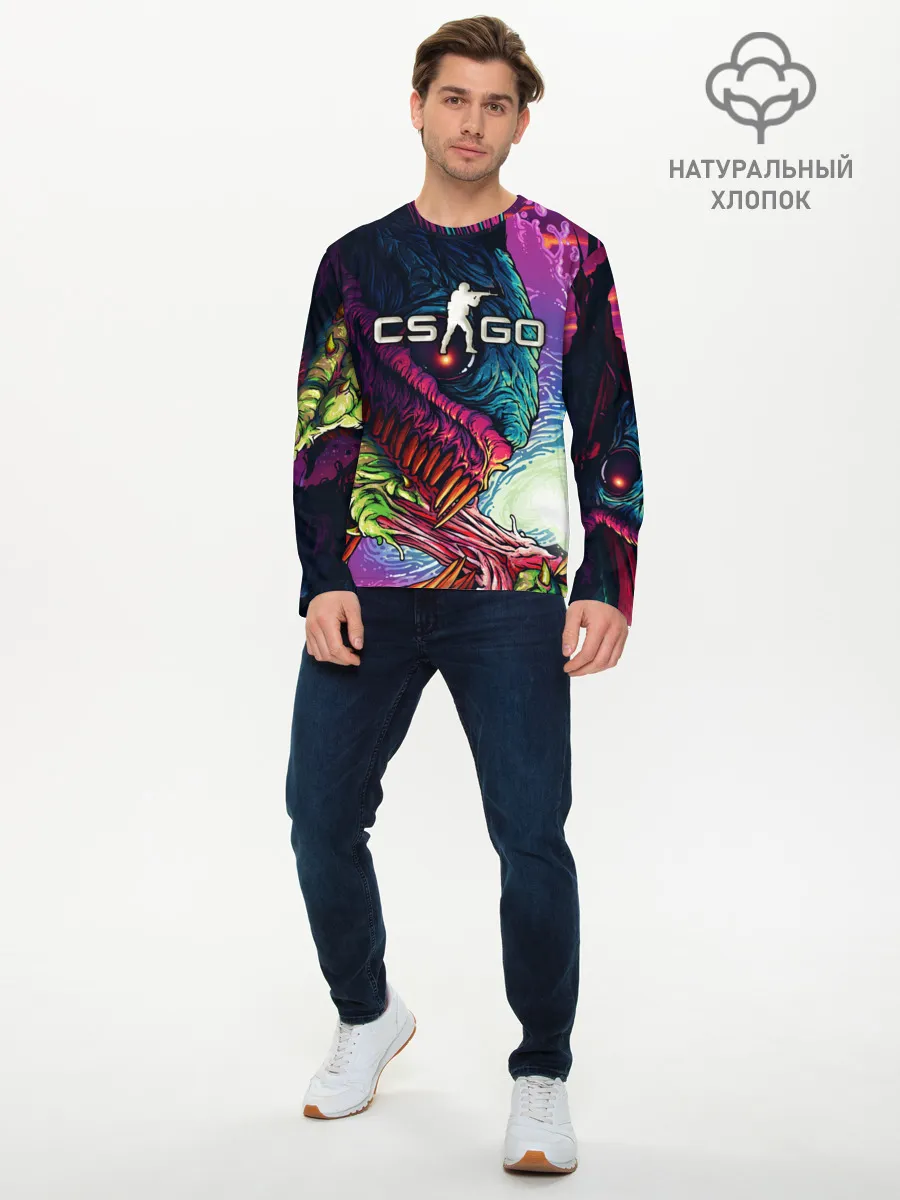 Мужской лонгслив базовый / CS:GO