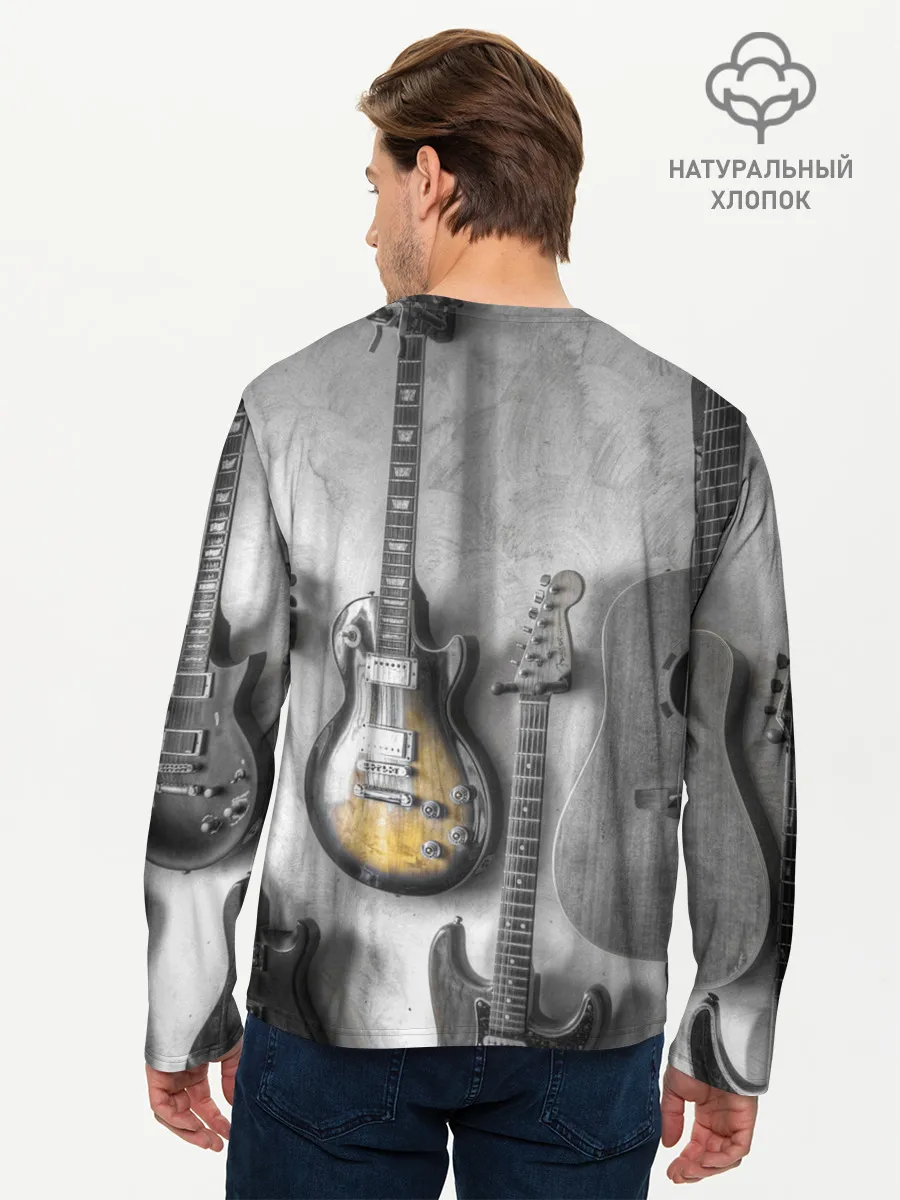 Мужской лонгслив базовый / Metallica