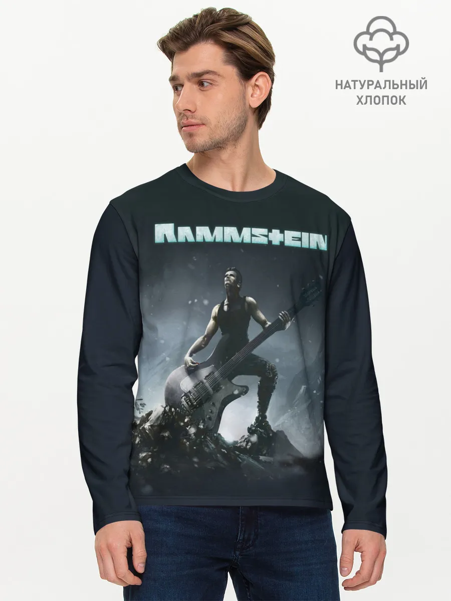 Мужской лонгслив базовый / Rammstein