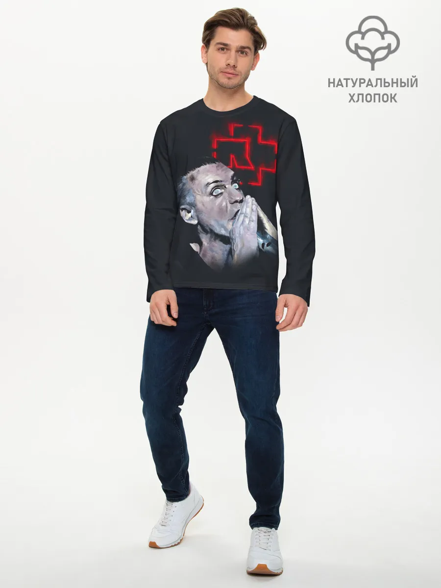 Мужской лонгслив базовый / Rammstein
