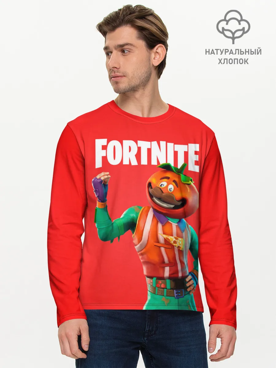 Мужской лонгслив базовый / Fortnite