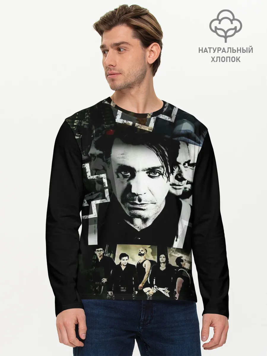 Мужской лонгслив базовый / Rammstein