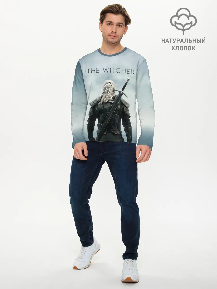 Мужской лонгслив базовый / THE WITCHER