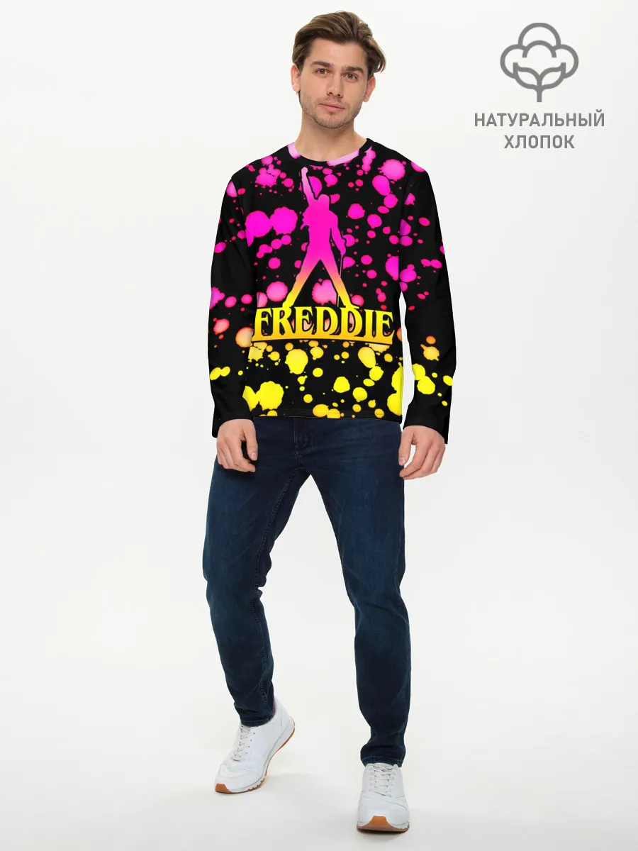 Мужской лонгслив базовый / Freddie