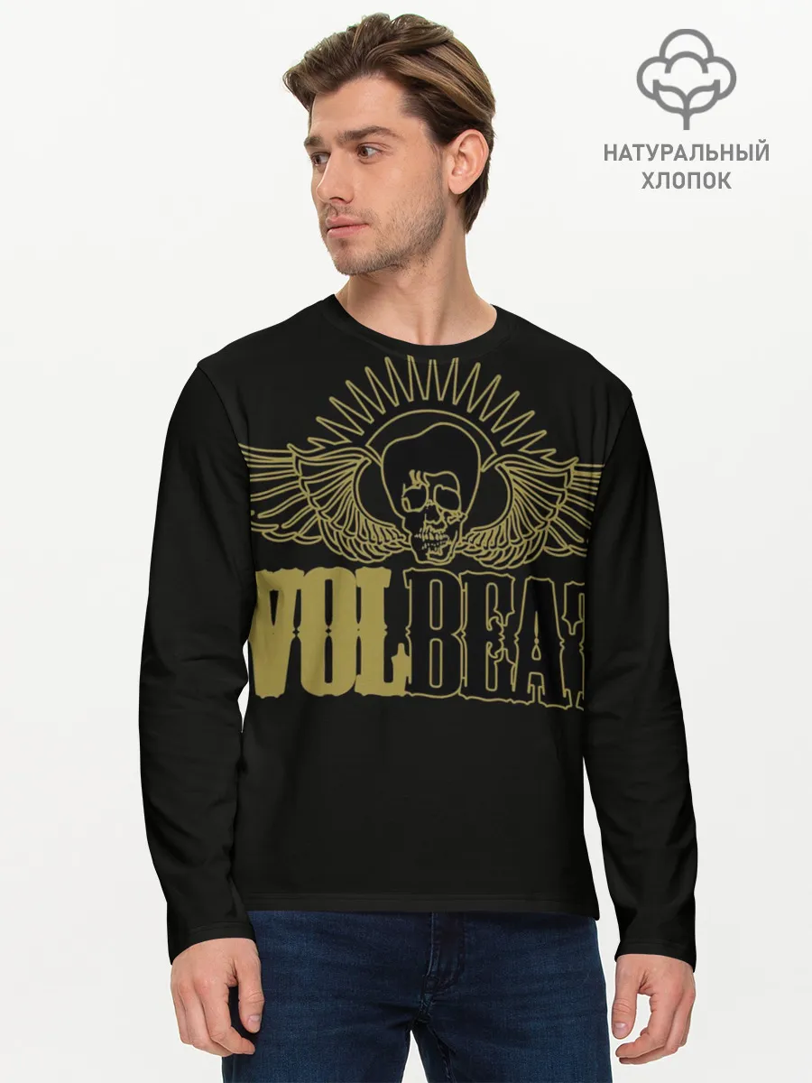 Мужской лонгслив базовый / Volbeat