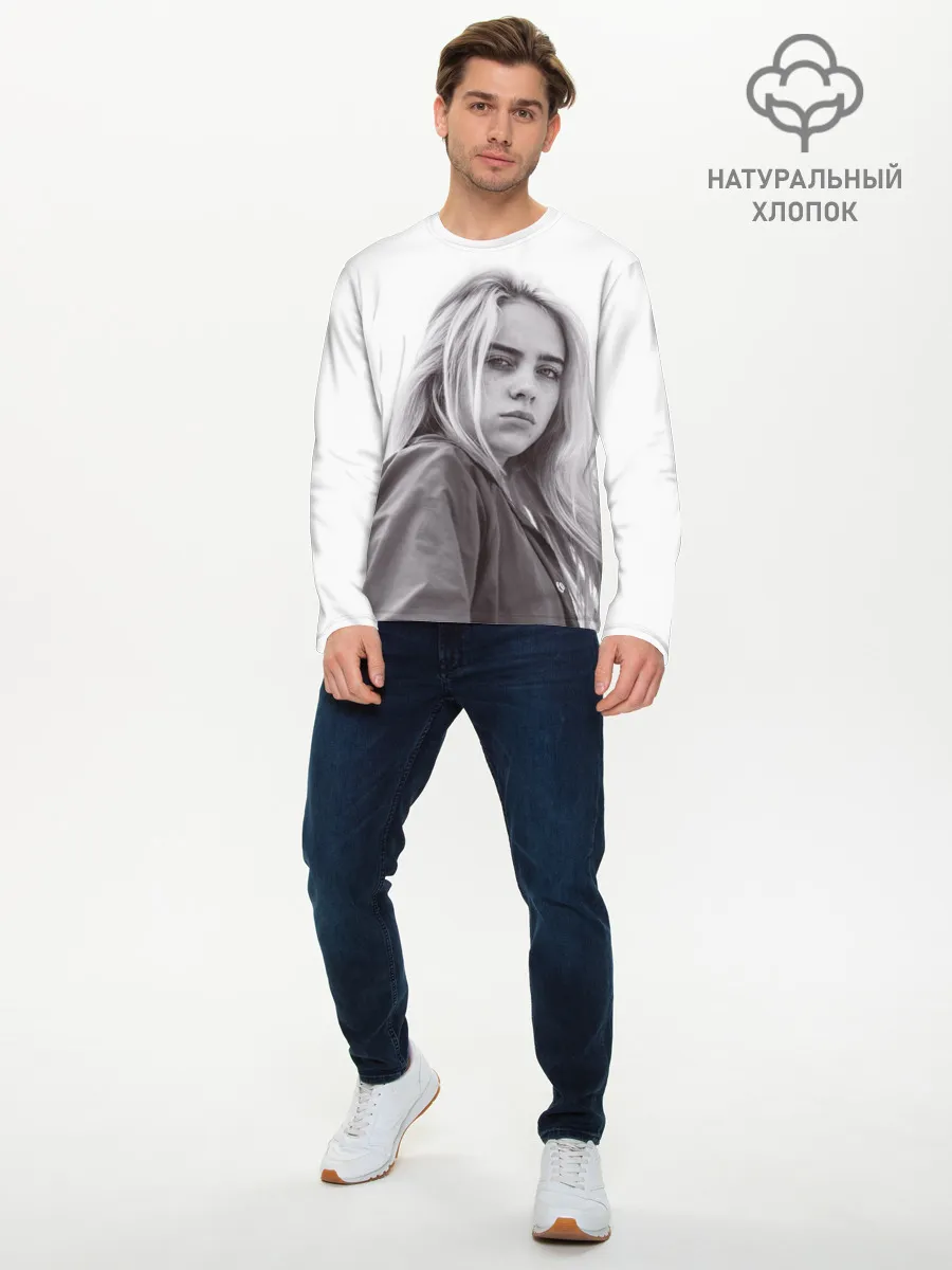 Мужской лонгслив базовый / BILLIE EILISH