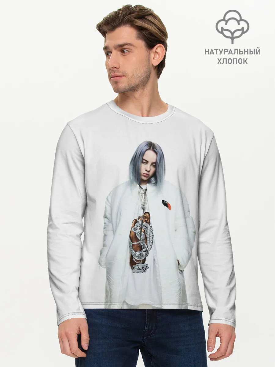 Мужской лонгслив базовый / BILLIE EILISH