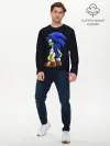 Мужской лонгслив базовый / Sonic