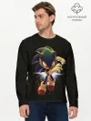 Мужской лонгслив базовый / Sonic