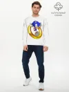 Мужской лонгслив базовый / Sonic