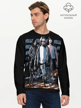 Мужской лонгслив базовый / Nirvana