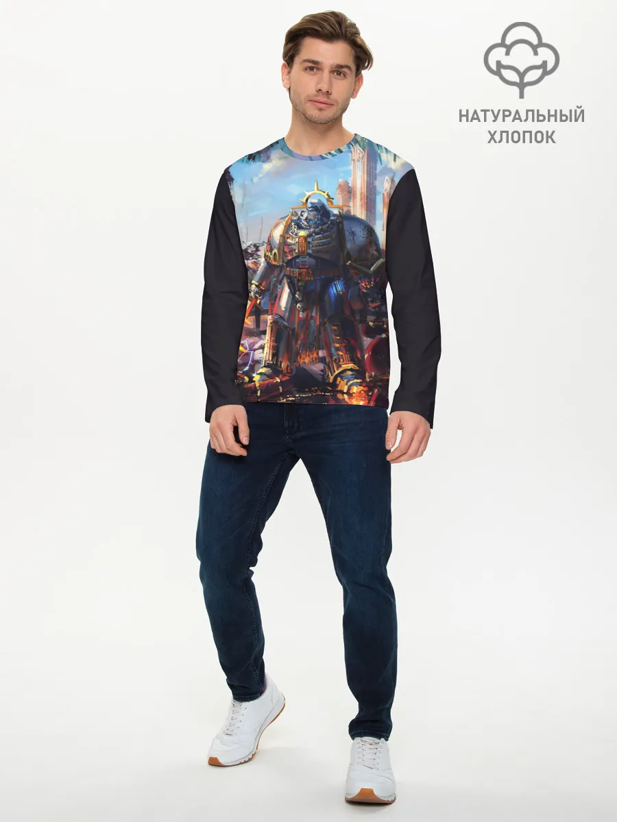 Мужской лонгслив базовый / WARHAMMER 40K