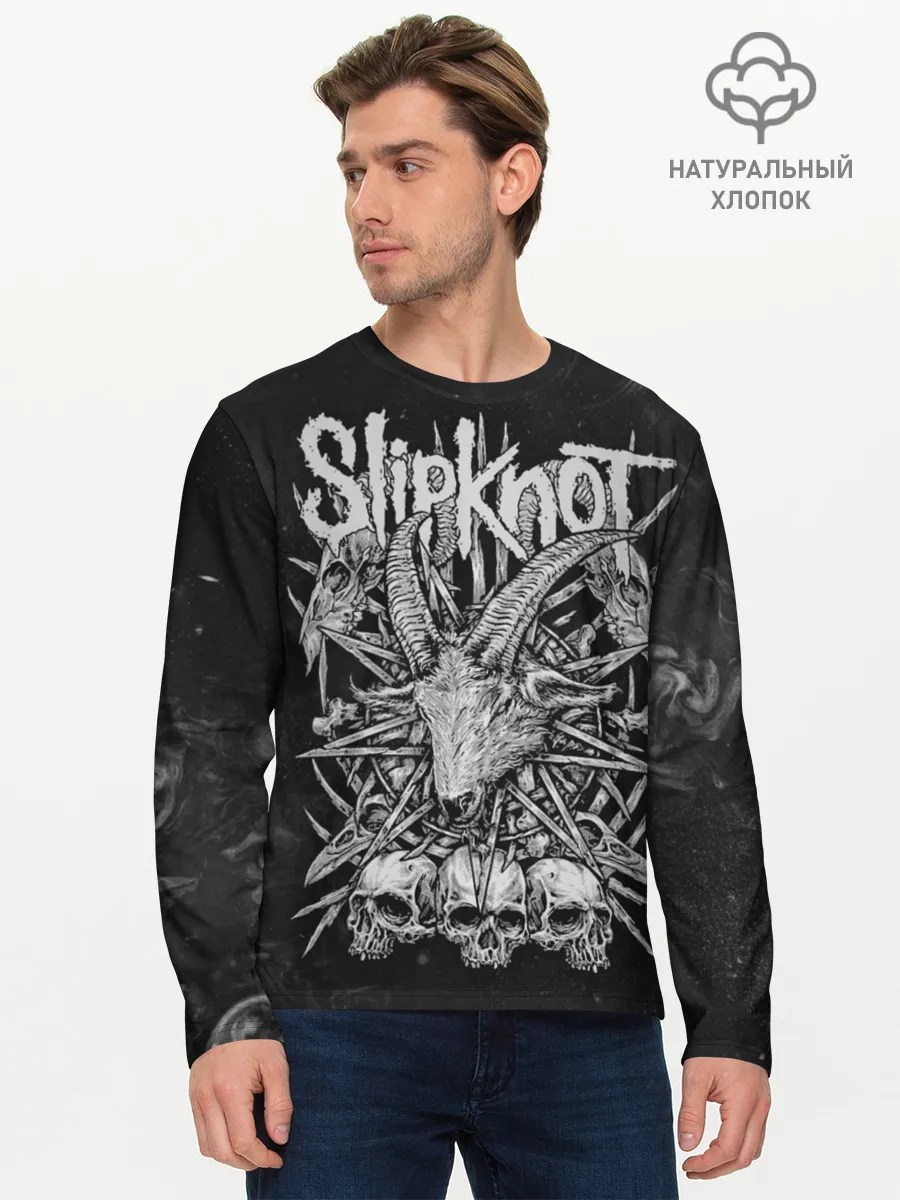 Мужской лонгслив базовый / Slipknot