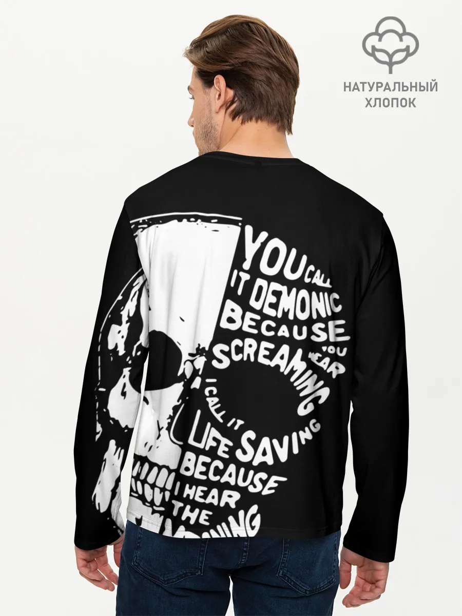 Мужской лонгслив базовый / Slipknot