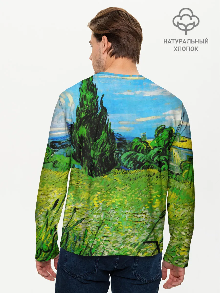 Мужской лонгслив базовый / ВАНГОГ