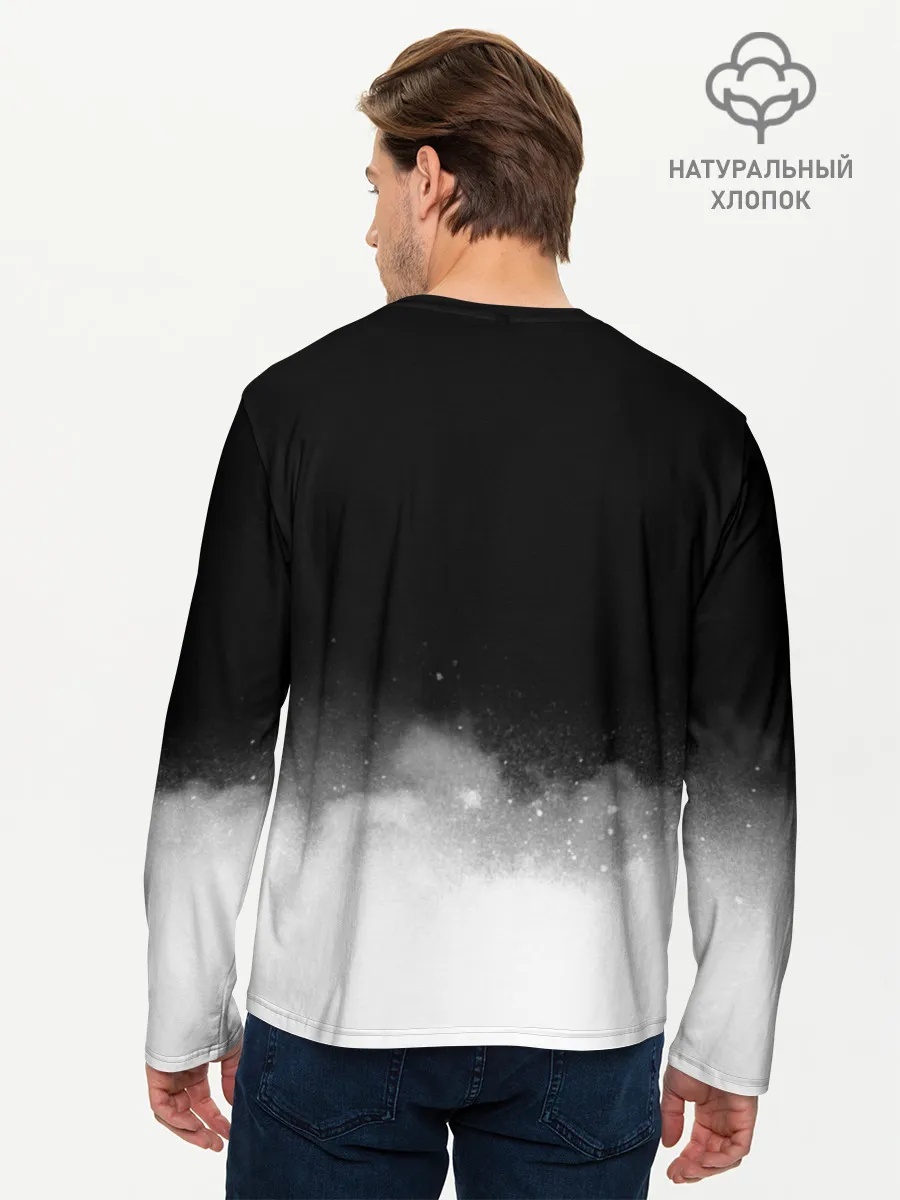 Мужской лонгслив базовый / Человек-бензопила