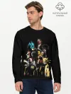Мужской лонгслив базовый / КУЛЬТОВЫЕ АНИМЕ ГЕРОИ