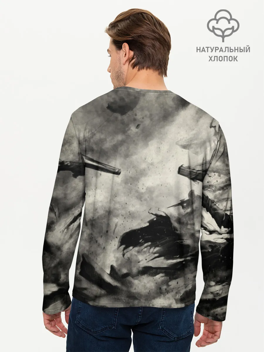 Мужской лонгслив базовый / DESTINY 2 ТЁМНЫЕ СИЛЫ / CAYDE 6