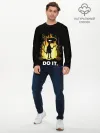 Мужской лонгслив базовый / Чертенок Do it