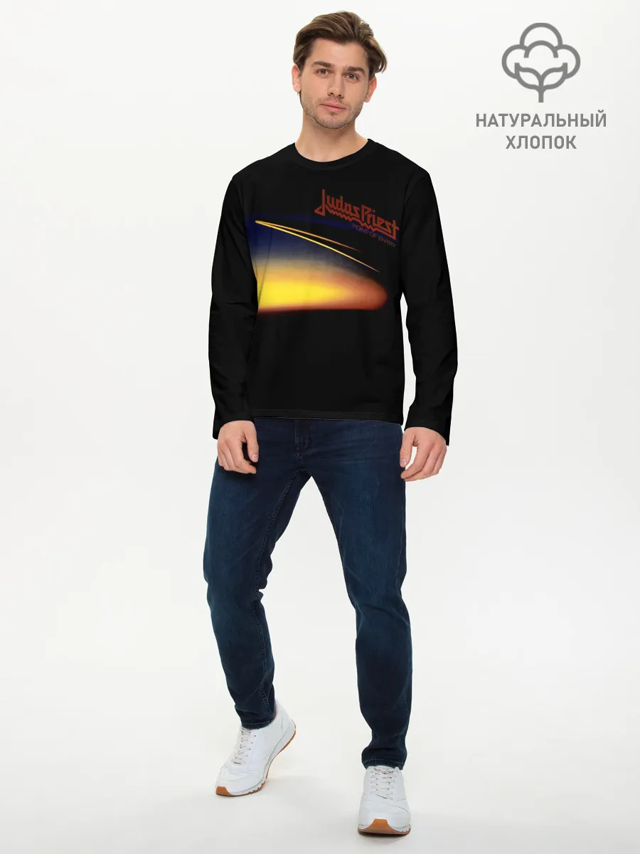 Мужской лонгслив базовый / Point of Entry - Judas Priest