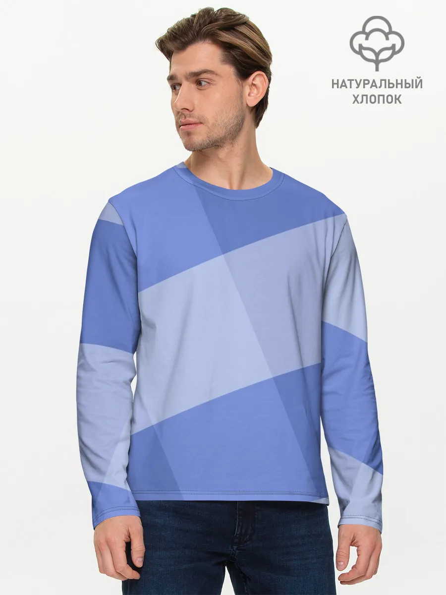 Мужской лонгслив базовый / Теплый минимализм