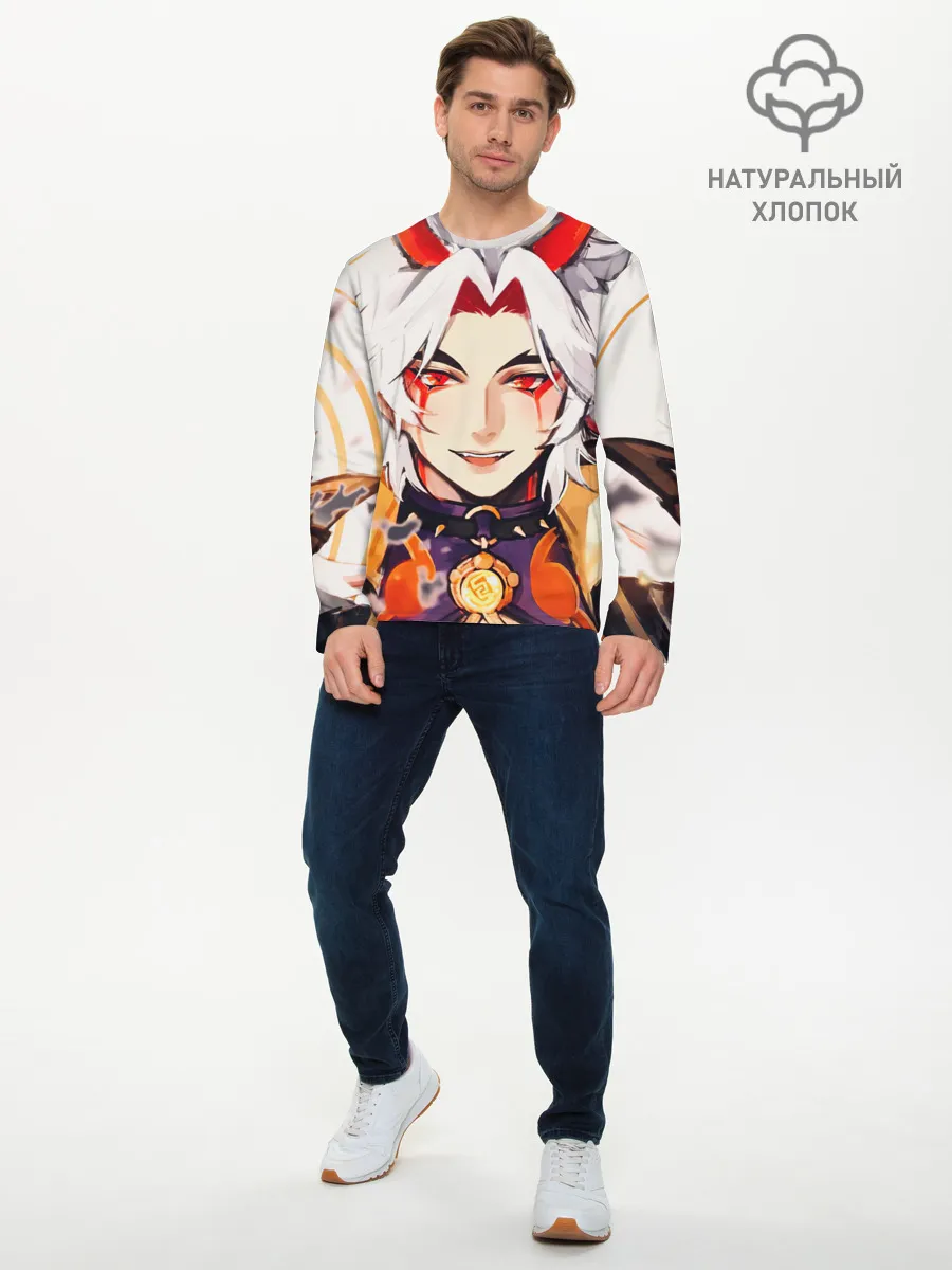 Мужской лонгслив базовый / Arataki Itto Genshin Impact