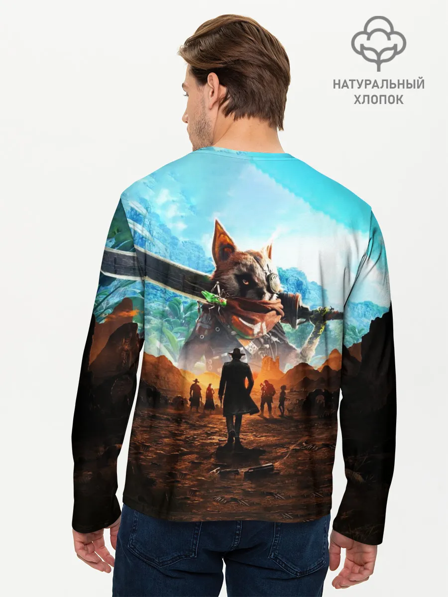 Мужской лонгслив базовый / Biomutant | Биомутант