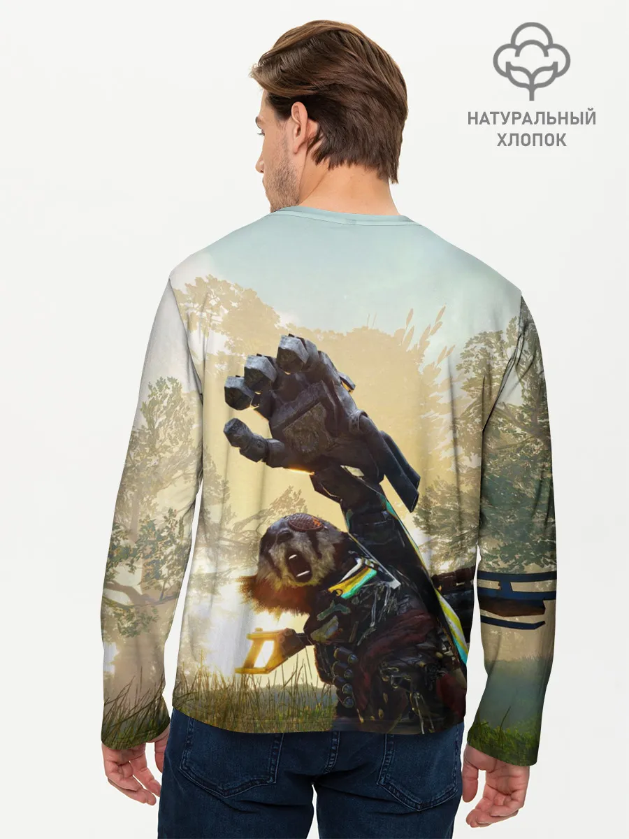 Мужской лонгслив базовый / Biomutant | Биомутант рука