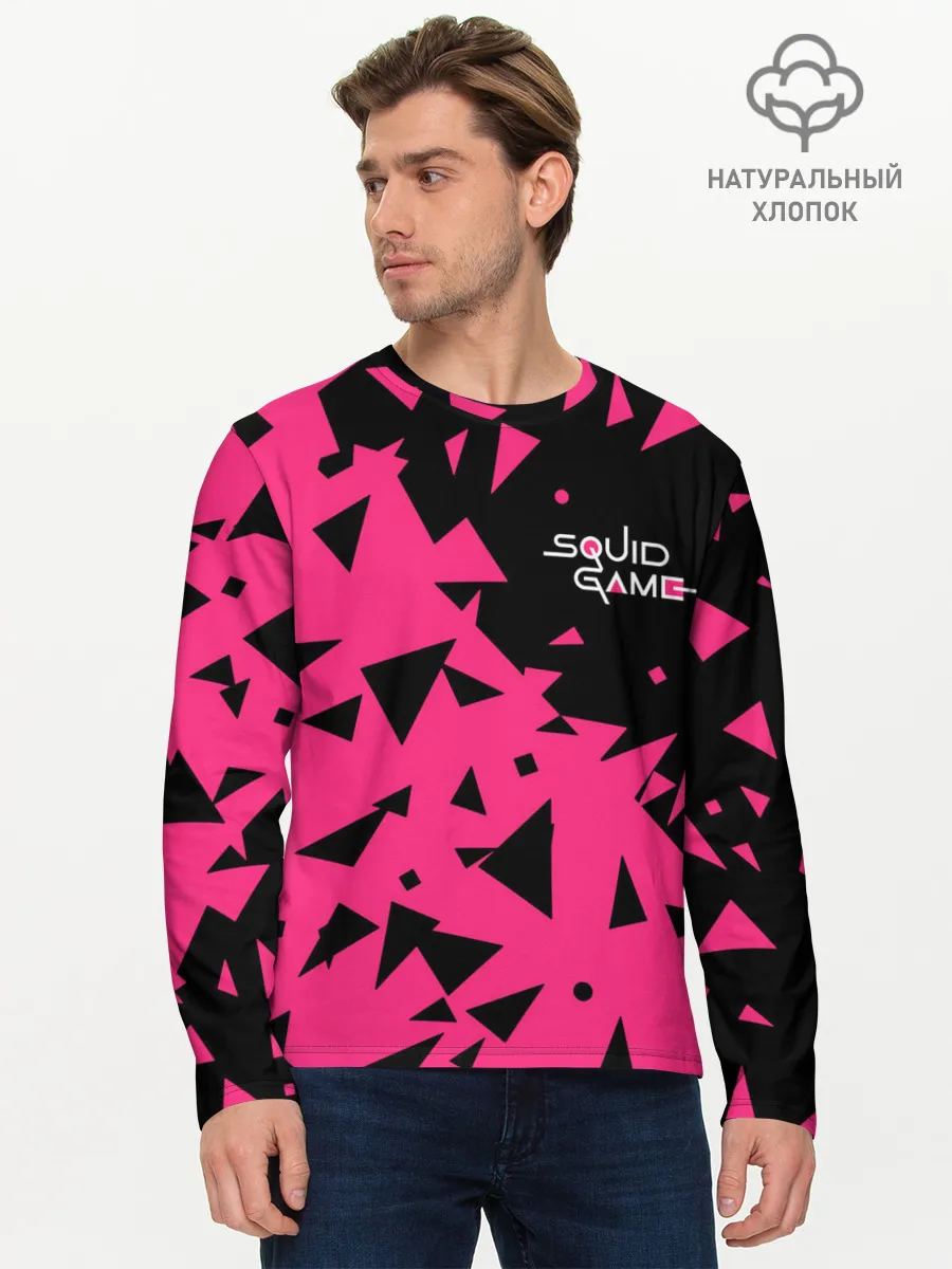 Мужской лонгслив базовый / Squid Game