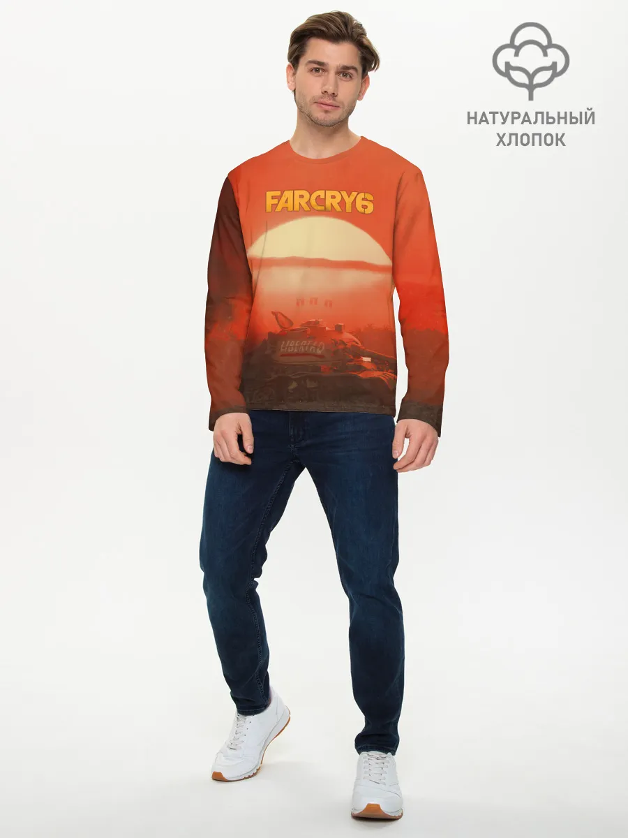 Мужской лонгслив базовый / Far Cry 6 - Libertad