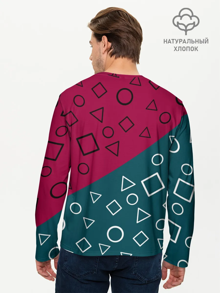 Мужской лонгслив базовый / Игра в кальмара