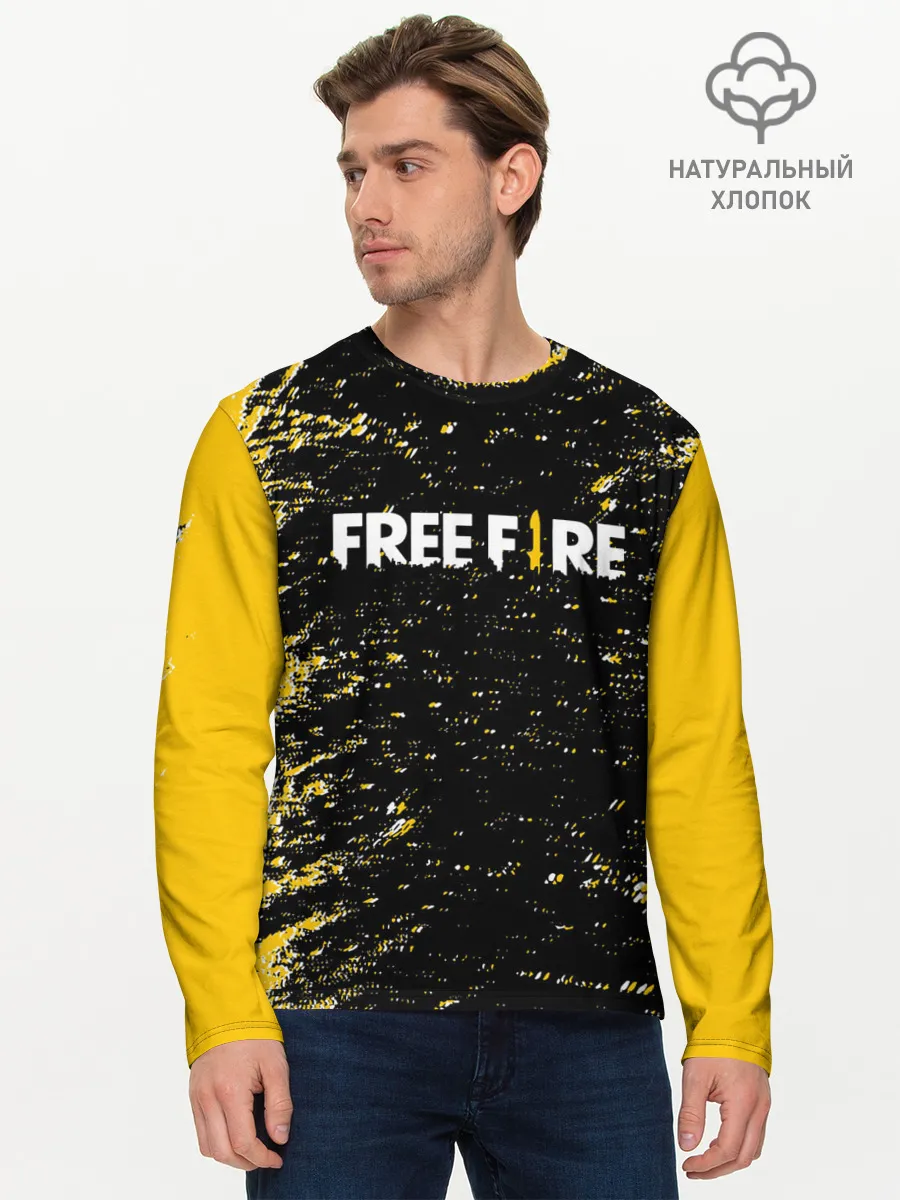 Мужской лонгслив базовый / Garena Free Fire - День Booyah.