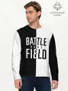 Мужской лонгслив базовый / БАТЛФИЛД 2042 | ЛОГОТИП