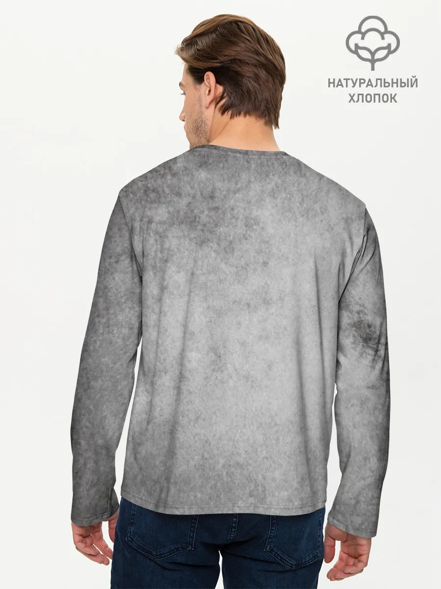 Мужской лонгслив базовый / Maшина Mini