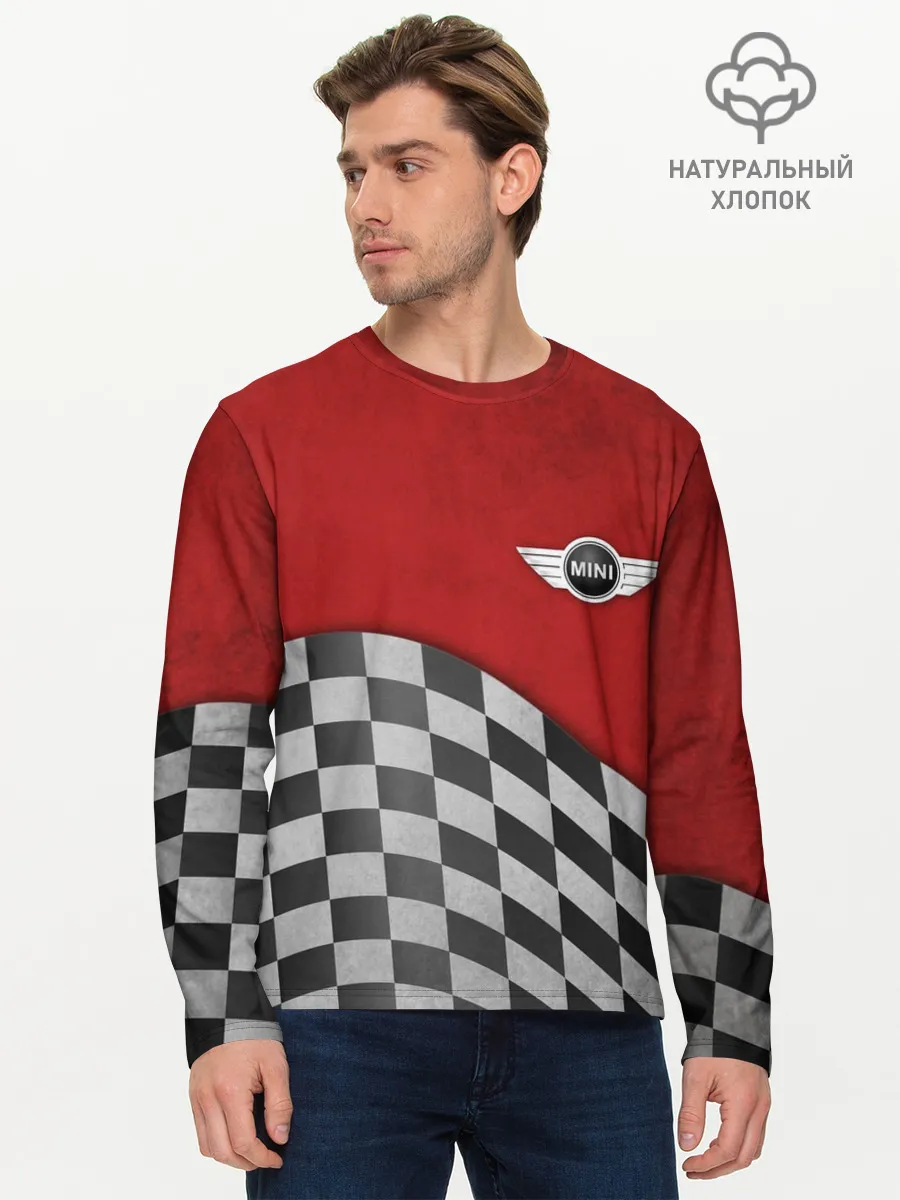 Мужской лонгслив базовый / Финиш Cooper