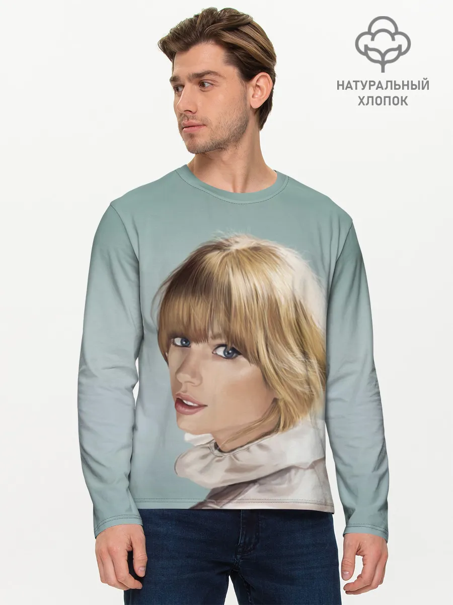 Мужской лонгслив базовый / Обворожительная Тейлор