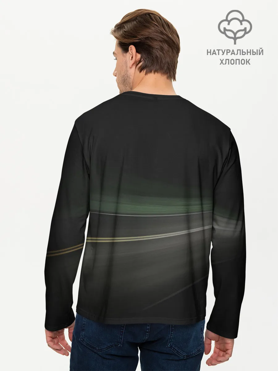 Мужской лонгслив базовый / Alpina на дороге