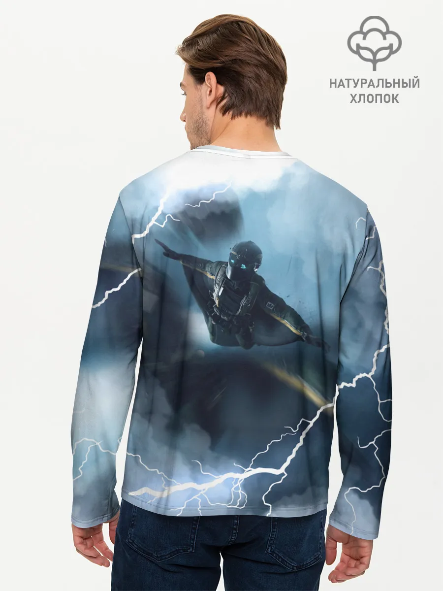 Мужской лонгслив базовый / WINGSUIT | BATTLEFIELD 2042