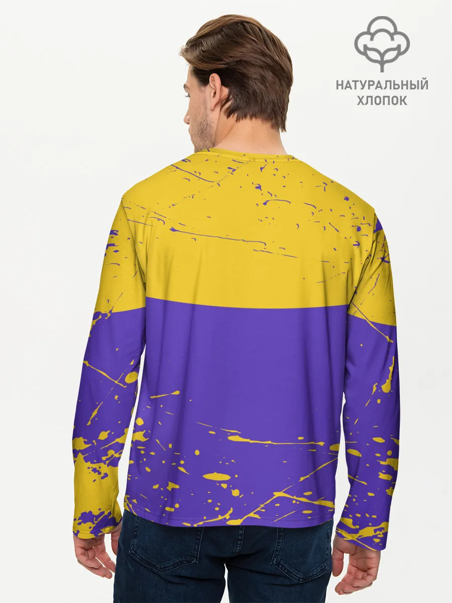 Мужской лонгслив базовый / Kobe Bryant - Los Angeles Lakers - NBA